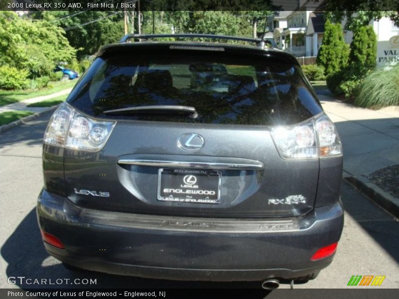 Flint Mica / Black 2008 Lexus RX 350 AWD