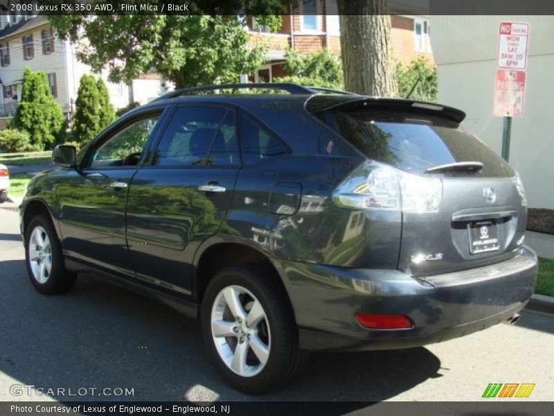 Flint Mica / Black 2008 Lexus RX 350 AWD