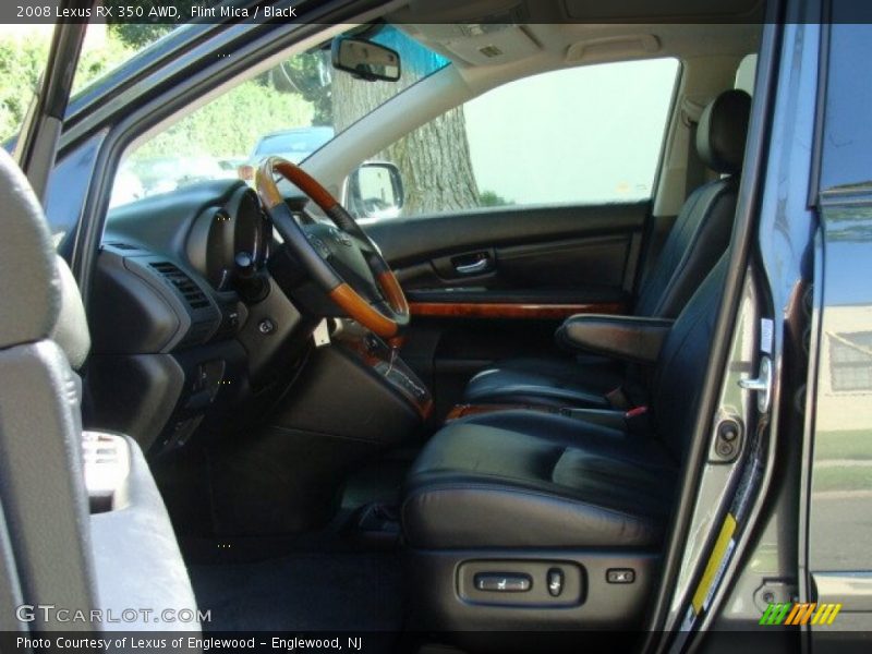 Flint Mica / Black 2008 Lexus RX 350 AWD