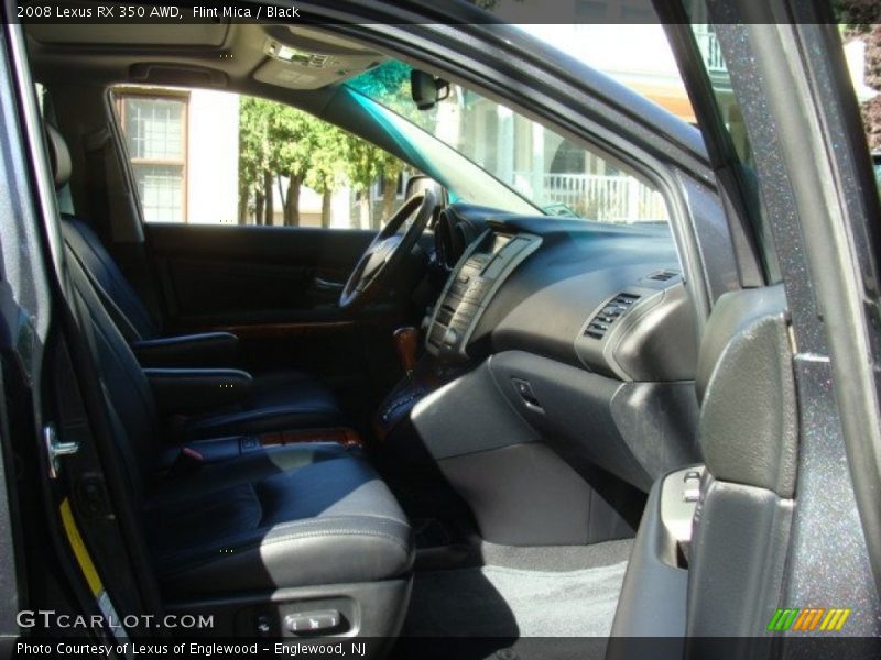 Flint Mica / Black 2008 Lexus RX 350 AWD