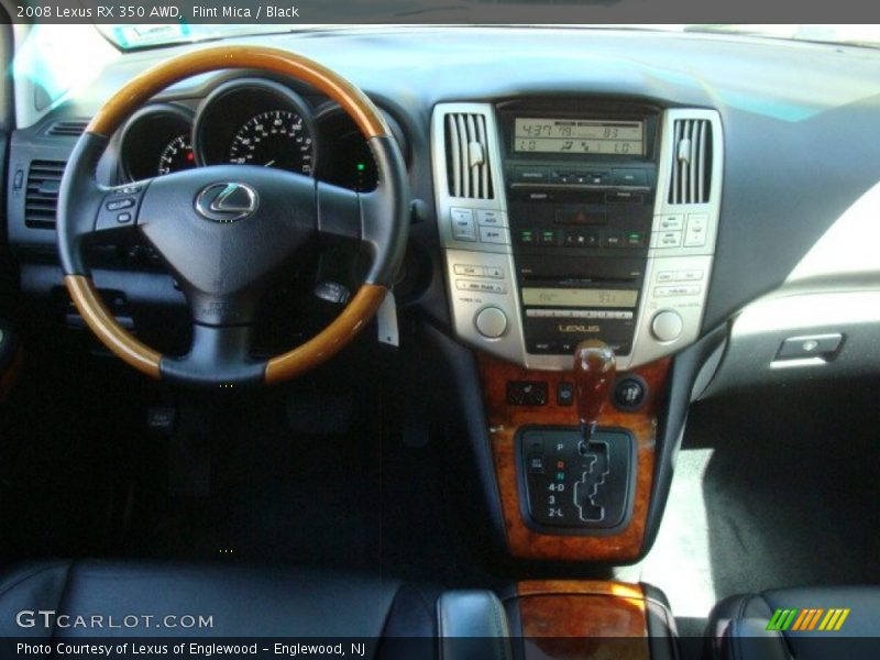 Flint Mica / Black 2008 Lexus RX 350 AWD