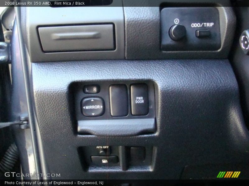 Flint Mica / Black 2008 Lexus RX 350 AWD