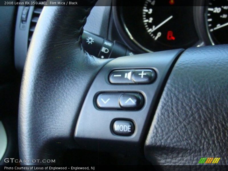 Flint Mica / Black 2008 Lexus RX 350 AWD