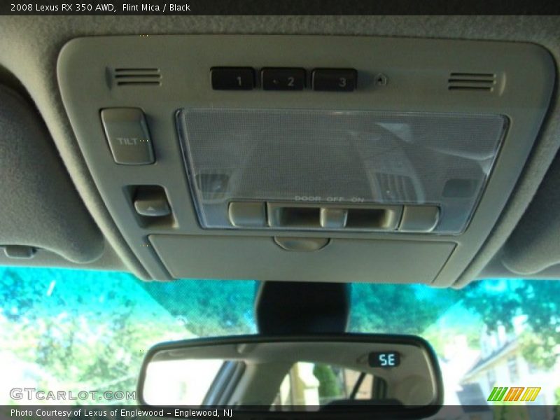 Flint Mica / Black 2008 Lexus RX 350 AWD