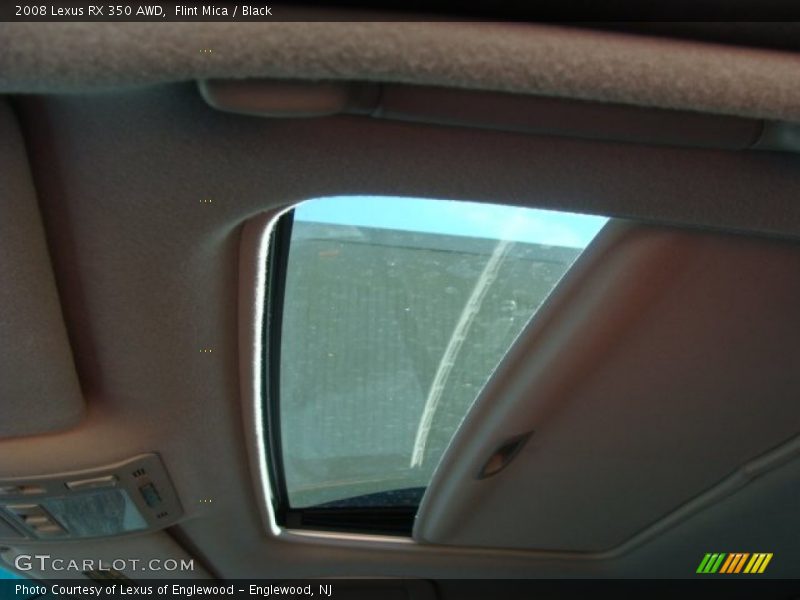 Flint Mica / Black 2008 Lexus RX 350 AWD