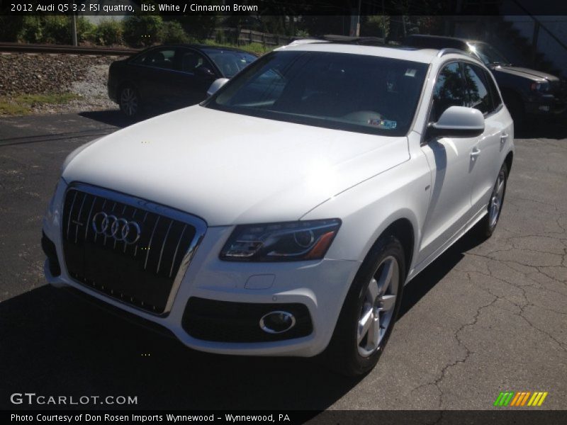 Ibis White / Cinnamon Brown 2012 Audi Q5 3.2 FSI quattro