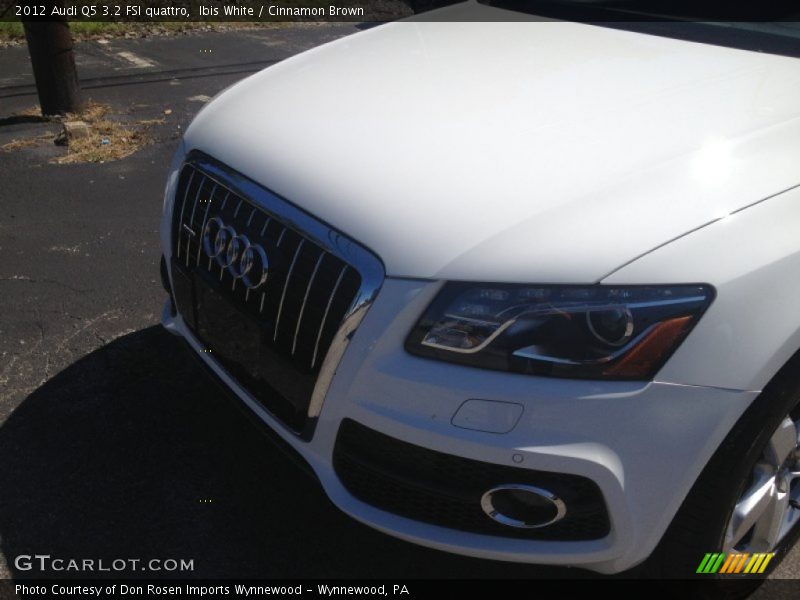 Ibis White / Cinnamon Brown 2012 Audi Q5 3.2 FSI quattro
