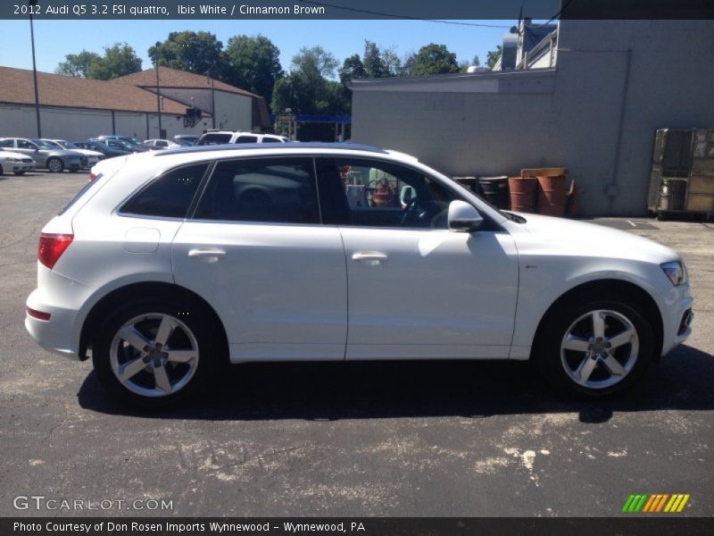 Ibis White / Cinnamon Brown 2012 Audi Q5 3.2 FSI quattro