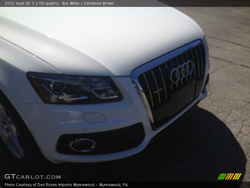 Ibis White / Cinnamon Brown 2012 Audi Q5 3.2 FSI quattro