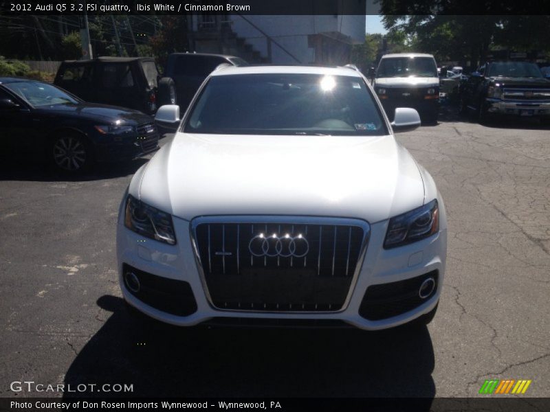 Ibis White / Cinnamon Brown 2012 Audi Q5 3.2 FSI quattro