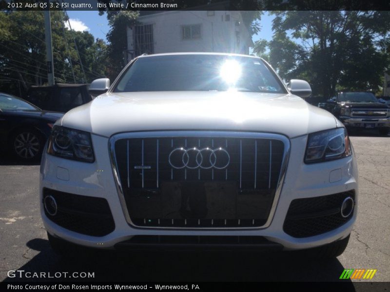 Ibis White / Cinnamon Brown 2012 Audi Q5 3.2 FSI quattro