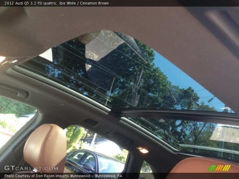 Ibis White / Cinnamon Brown 2012 Audi Q5 3.2 FSI quattro