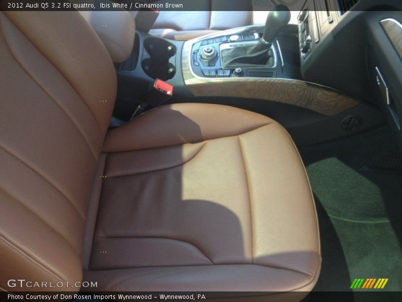 Ibis White / Cinnamon Brown 2012 Audi Q5 3.2 FSI quattro