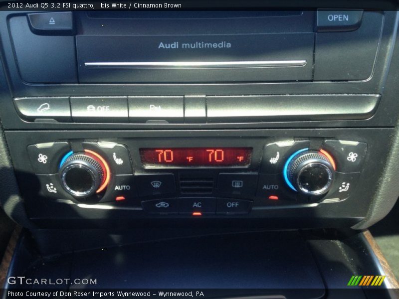 Ibis White / Cinnamon Brown 2012 Audi Q5 3.2 FSI quattro