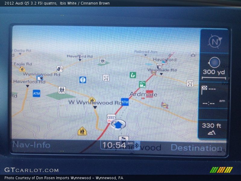 Ibis White / Cinnamon Brown 2012 Audi Q5 3.2 FSI quattro