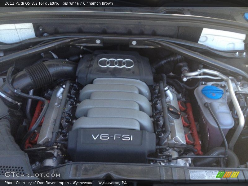 Ibis White / Cinnamon Brown 2012 Audi Q5 3.2 FSI quattro