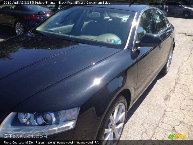 Phantom Black Pearl Effect / Cardamom Beige 2010 Audi A6 3.2 FSI Sedan