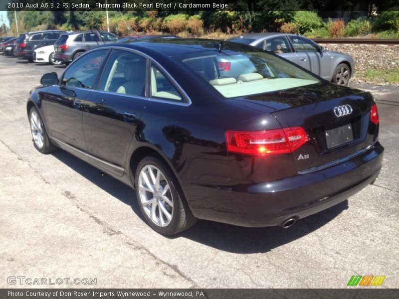 Phantom Black Pearl Effect / Cardamom Beige 2010 Audi A6 3.2 FSI Sedan