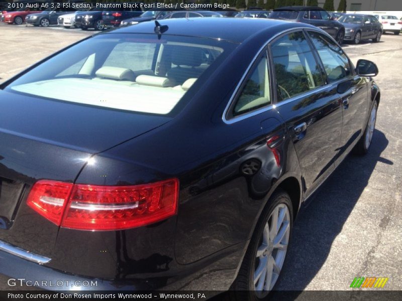 Phantom Black Pearl Effect / Cardamom Beige 2010 Audi A6 3.2 FSI Sedan