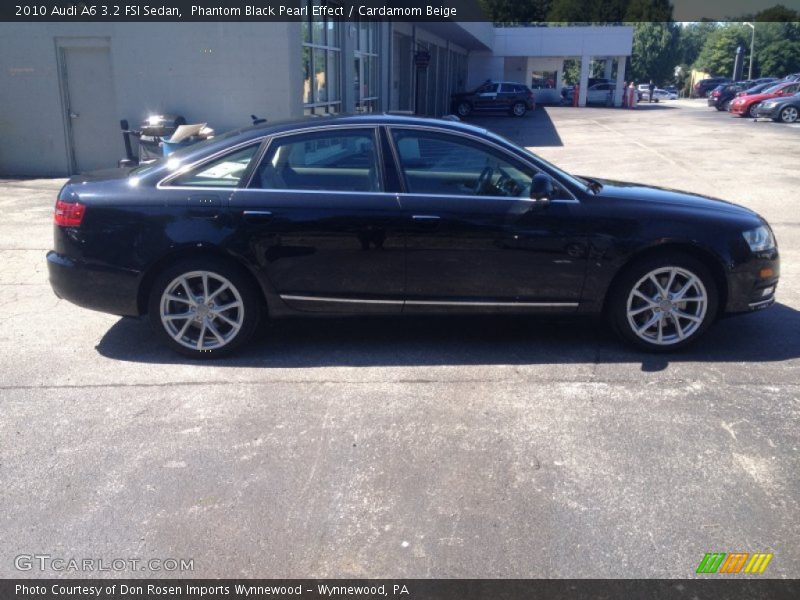 Phantom Black Pearl Effect / Cardamom Beige 2010 Audi A6 3.2 FSI Sedan