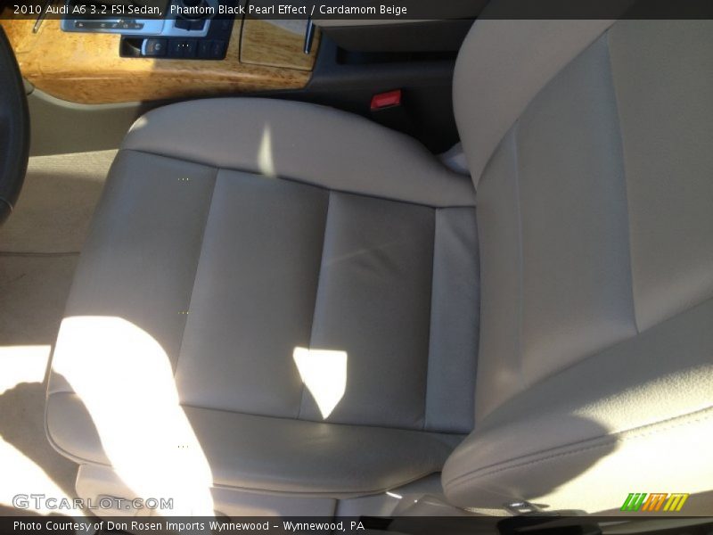 Phantom Black Pearl Effect / Cardamom Beige 2010 Audi A6 3.2 FSI Sedan