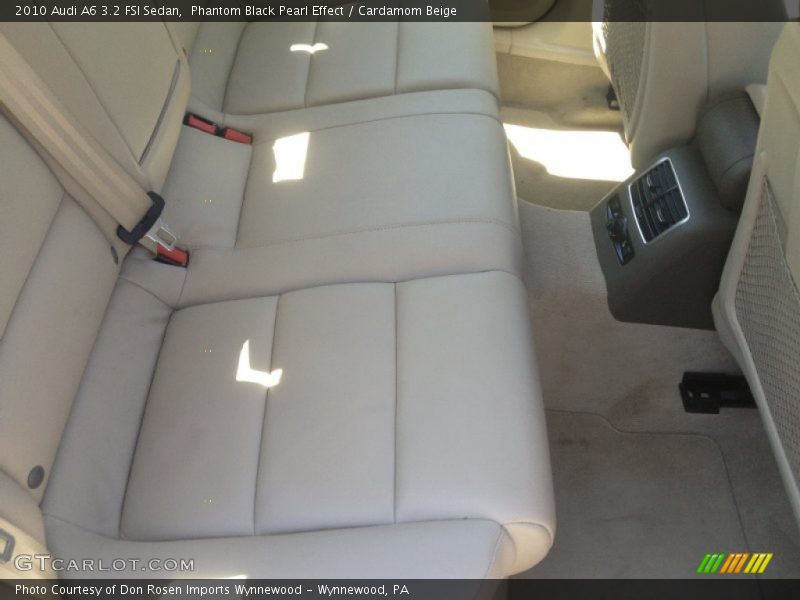 Phantom Black Pearl Effect / Cardamom Beige 2010 Audi A6 3.2 FSI Sedan