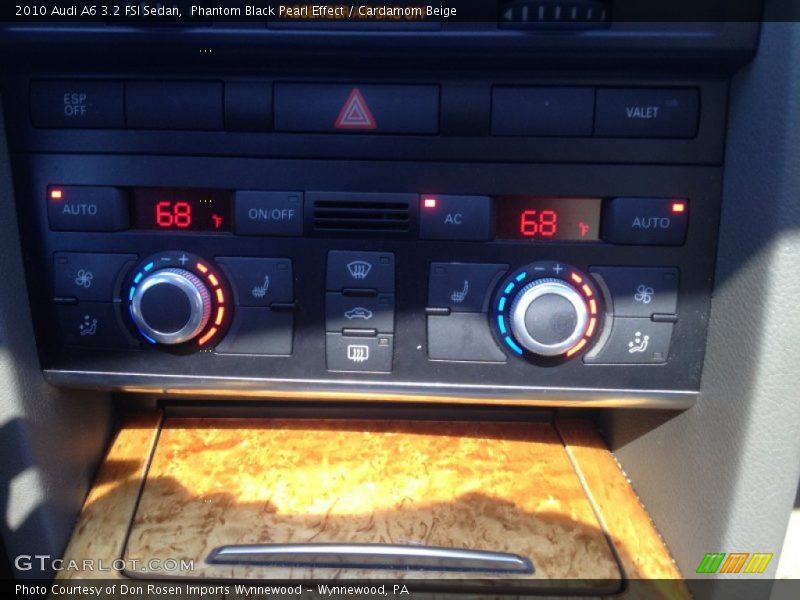 Phantom Black Pearl Effect / Cardamom Beige 2010 Audi A6 3.2 FSI Sedan