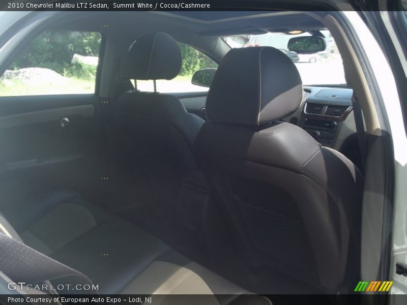 Summit White / Cocoa/Cashmere 2010 Chevrolet Malibu LTZ Sedan