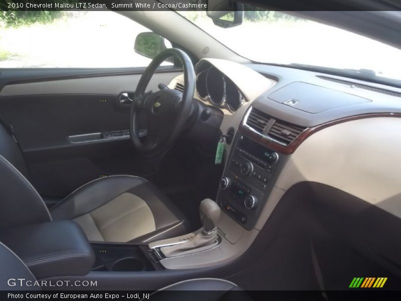 Summit White / Cocoa/Cashmere 2010 Chevrolet Malibu LTZ Sedan