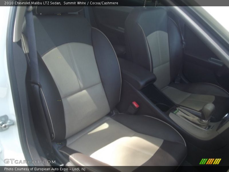 Summit White / Cocoa/Cashmere 2010 Chevrolet Malibu LTZ Sedan