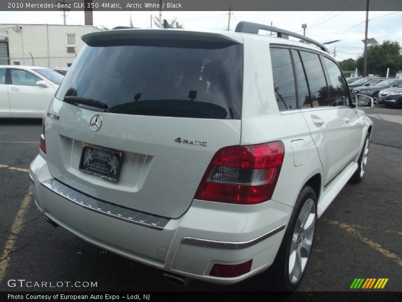 Arctic White / Black 2010 Mercedes-Benz GLK 350 4Matic