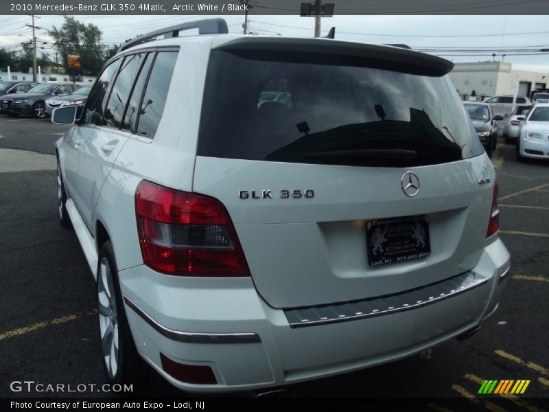 Arctic White / Black 2010 Mercedes-Benz GLK 350 4Matic