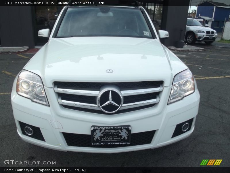 Arctic White / Black 2010 Mercedes-Benz GLK 350 4Matic