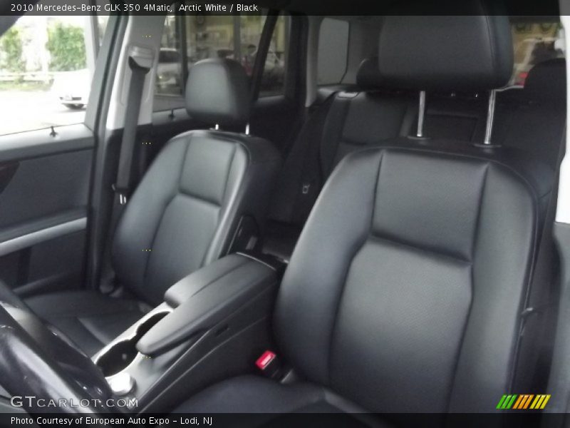 Arctic White / Black 2010 Mercedes-Benz GLK 350 4Matic