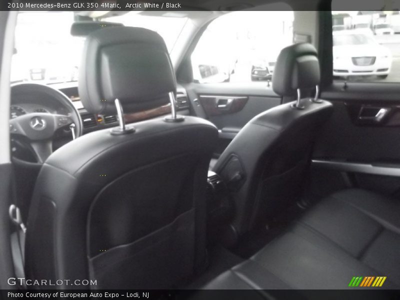 Arctic White / Black 2010 Mercedes-Benz GLK 350 4Matic