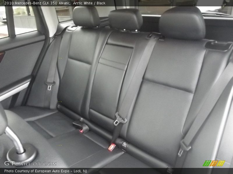 Arctic White / Black 2010 Mercedes-Benz GLK 350 4Matic