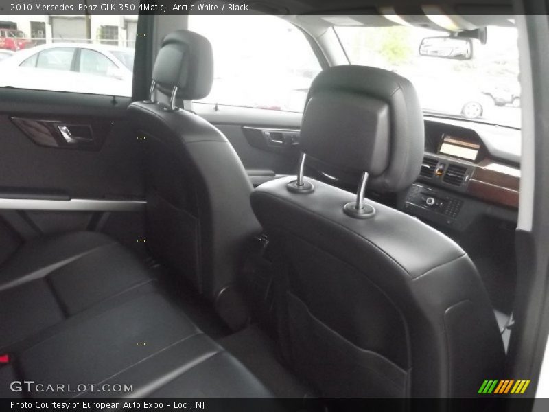 Arctic White / Black 2010 Mercedes-Benz GLK 350 4Matic