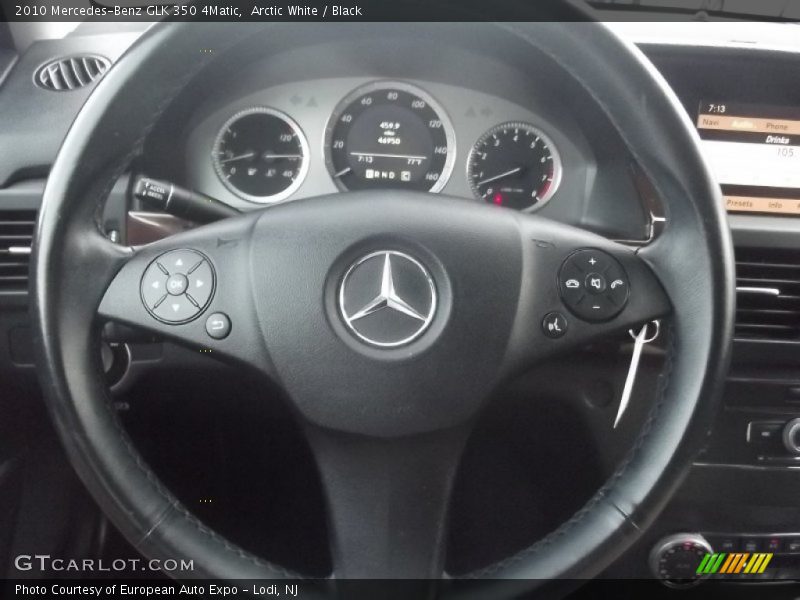 Arctic White / Black 2010 Mercedes-Benz GLK 350 4Matic