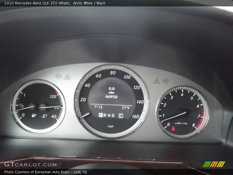 Arctic White / Black 2010 Mercedes-Benz GLK 350 4Matic