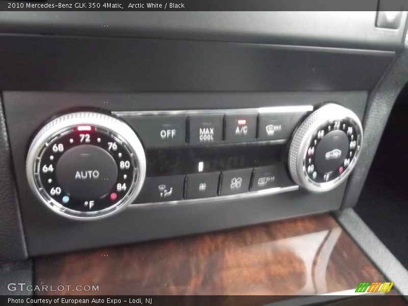 Arctic White / Black 2010 Mercedes-Benz GLK 350 4Matic
