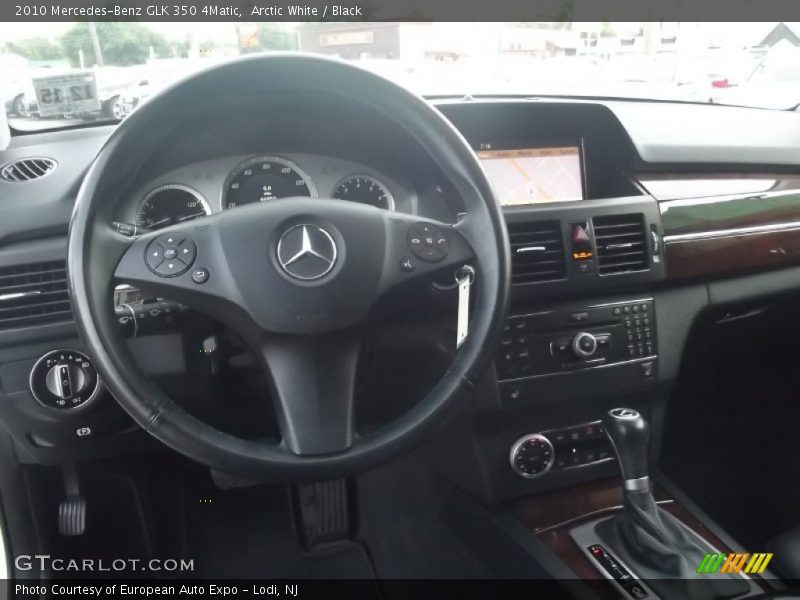 Arctic White / Black 2010 Mercedes-Benz GLK 350 4Matic