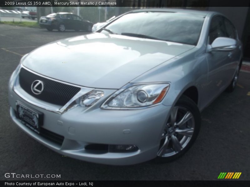 Mercury Silver Metallic / Cashmere 2009 Lexus GS 350 AWD