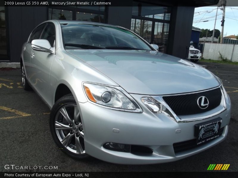 Mercury Silver Metallic / Cashmere 2009 Lexus GS 350 AWD