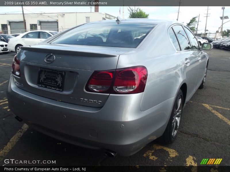 Mercury Silver Metallic / Cashmere 2009 Lexus GS 350 AWD