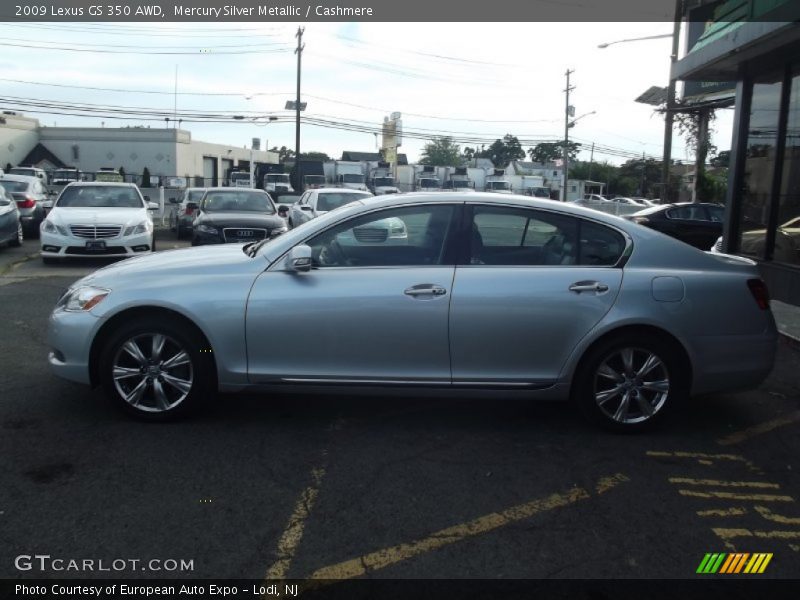 Mercury Silver Metallic / Cashmere 2009 Lexus GS 350 AWD