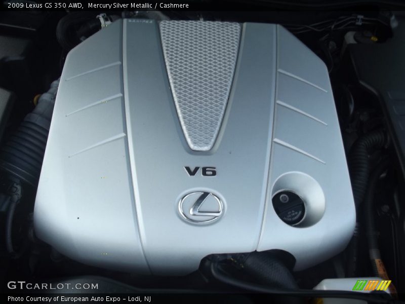 Mercury Silver Metallic / Cashmere 2009 Lexus GS 350 AWD