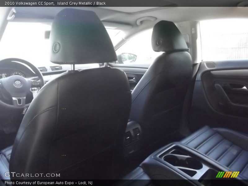 Island Grey Metallic / Black 2010 Volkswagen CC Sport