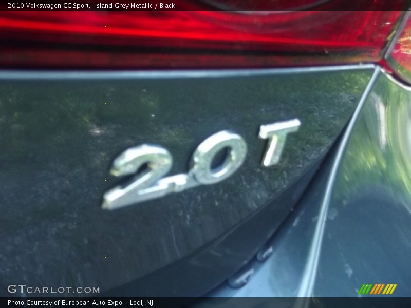 Island Grey Metallic / Black 2010 Volkswagen CC Sport