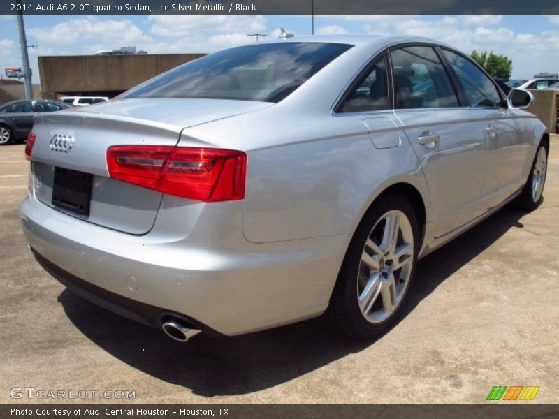 Ice Silver Metallic / Black 2014 Audi A6 2.0T quattro Sedan