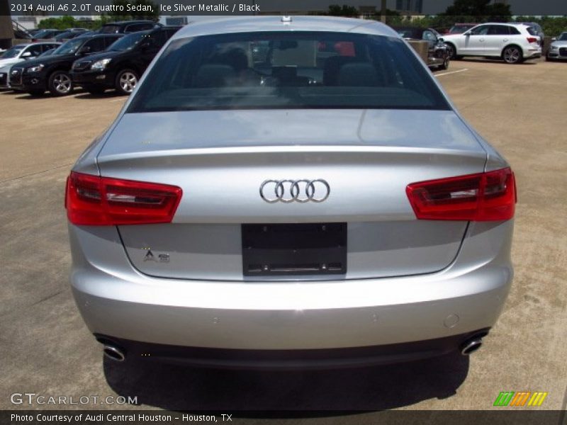 Ice Silver Metallic / Black 2014 Audi A6 2.0T quattro Sedan